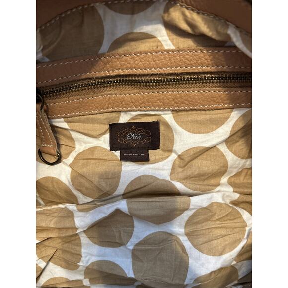 Nest Teal Blue Tan Brown Embroidered Shoulder Bag Purse Leather Woven Strap Boho - Picture 11 of 12